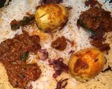 A picture of step 11 of Egg Biryani.