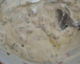Une image de l'étape 1 de Concombre à la crème.