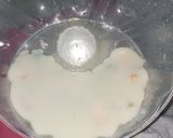 Foto langkah ke 3 dari resep Puding Buah Lapis Susu dan Coklat.