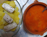 Foto del paso 7 de la receta: Alubias con chorizo y merluza con patatas #cocinaniveles #2recetasenuna #Thermomix #tm6