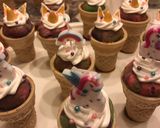 Foto del paso 3 de la receta: Cupcakes-heladitos multicolores.... infaltables en la fiesta de tu peque!!