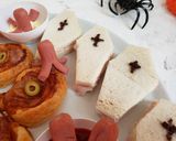Foto del passaggio 1 della ricetta Buffet di Halloween o Mostro aperitivo