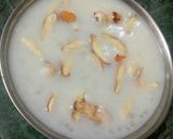 साबूदाना खीर(Sabudana kheer recipe in Hindi) रेसिपी चरण 4 फोटो