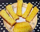A picture of step 6 of Eggless orange rava cake.