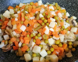 Foto del paso 1 de la receta: Conejo al horno en salsa de miel y verduras