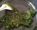 A picture of step 4 of Paneer in Green curry (methi chaman).