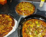 A picture of step 6 of Hawaaain pizza.