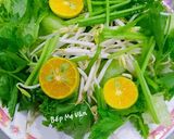 Hình bước làm 2 của món Hủ tiếu hải sản