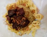 Foto langkah ke 5 dari resep Nasi kebuli memanfaatkan sisa kuah gule.