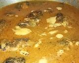 A picture of step 8 of Fish Curry.