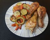 Foto del paso 6 de la receta Pollo al horno con verduras