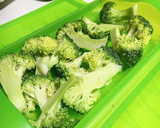 Foto del paso 1 de la receta: Salmón con brócoli y salsa de lima y mascarpone con Lékué