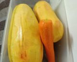 Hình bước làm 1 của món Nộm đu đủ