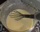 A picture of step 2 of 10 min Breakfast | Banana chocolate chip quick pancake batter.