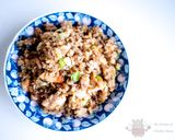 鮭魚炒飯的食譜步驟4照片