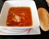 A picture of step 6 of My Chicken & Carrot Soup 😙.