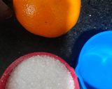 A picture of step 2 of Candied orange slices.