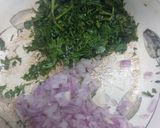 A picture of step 1 of Moong sprout dosa.