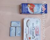 Hình bước làm 1 của món Cheesecake trà xanh