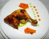 Poulet Confit,Jacket Potato,Glazed Carrot served withMango Sauce recipe step 43 photo