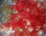 चना चाट (chana chaat recipe in hindi) रेसिपी चरण 2 फोटो