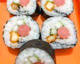 Foto langkah ke 2 dari resep Sushi Roll Bento Anak.