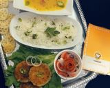 A picture of step 5 of Daal chawal and harai bharai kabab.