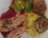 Foto del paso 6 de la receta: Pechuga de Pollo con Salsa de Remolacha y Verduras Asadas