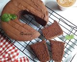 Foto langkah ke 5 dari resep Bolu coklat panggang 4 telur.