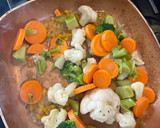 Foto del paso 5 de la receta: Camarones salteados con vegetales