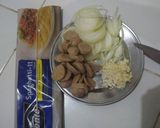 Foto langkah ke 2 dari resep Sepageti baso saus barbeque.