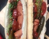 عکس مرحله 5 از دستور ساندویچ سوسیس خوشمزه😋😋