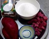 รูปขั้นตอนการทำที่ 1 ของ บวดมันม่วง