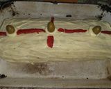Foto del paso 5 de la receta: Arrollado de papas con jamón y queso