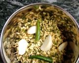 A picture of step 2 of Moong chilka dal tacos.