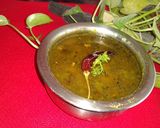 A picture of step 3 of Morianga powder dal.
