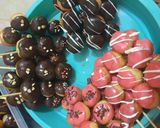 Foto langkah ke 8 dari resep "Sate Donat Kentang" ekonomis untuk jualan.