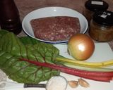 Foto del paso 1 de la receta: Carne molida con chile, mermelada de tomate y tortillas de queso