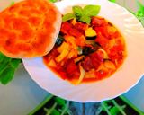 Lecsó cukkinivel, baconnel recept fázis 6 fotója