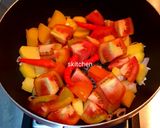 Foto langkah ke 2 dari resep Tomato Chicken Stew / Bistik Ayam Pedas.