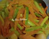 Foto langkah ke 8 dari resep Acar kuning Wortel Timun + Telur puyuh.
