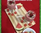 रोज़ वाटरमेलन ड्रिंक (rose watermelon drink recipe in Hindi) रेसिपी चरण 10 फोटो