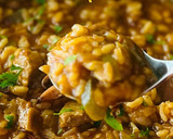 Foto del paso 8 de la receta: Arroz meloso de níscalos y solomillo 🌾 🍄 🐷 🍂🍂