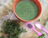 हरा धनिया और दही की चटनी (hara dhaniya aur dahi ki chutney recipe in Hindi) रेसिपी चरण 4 फोटो