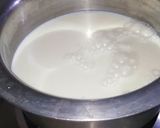 A picture of step 1 of Bread kheer.
