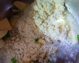 A picture of step 2 of Samak Rice Pulao.