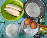 Foto langkah ke 1 dari resep Bolu Pisang Kukus.
