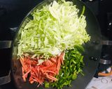 A picture of step 3 of Instant Fried mini idli.