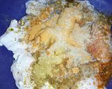 A picture of step 1 of Maryland chicken.