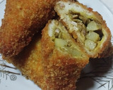 Foto langkah ke 8 dari resep Roti Goreng Kari (Ayam & Kentang).